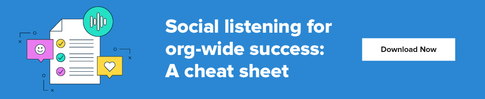 [Afterpost] Social Listening for Org-wide Success: A Cheat Sheet